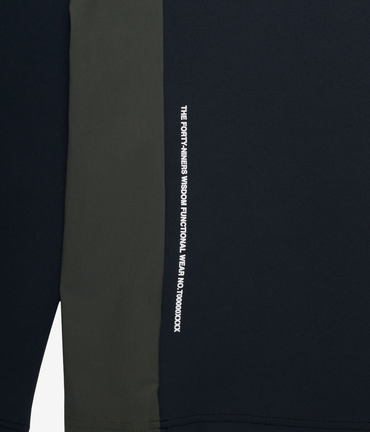 SIDE PANEL LONG SLEEVE MOCKNECK | Tシャツ | ブラック | メンズ | ゴルフウェア