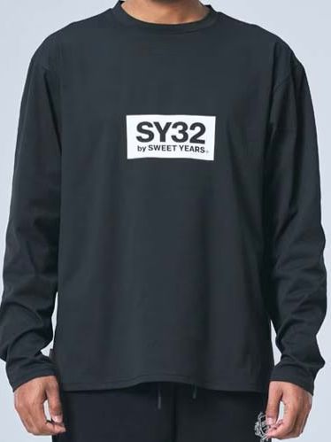 MINI BOX LOGO L/S TEE | Tシャツ | ブラック | メンズ