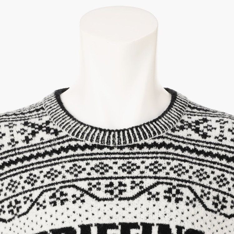 HOL MEN’S FAIR ISLE CREWNECK KNIT | ニット | ホワイト | メンズ | ゴルフウェア