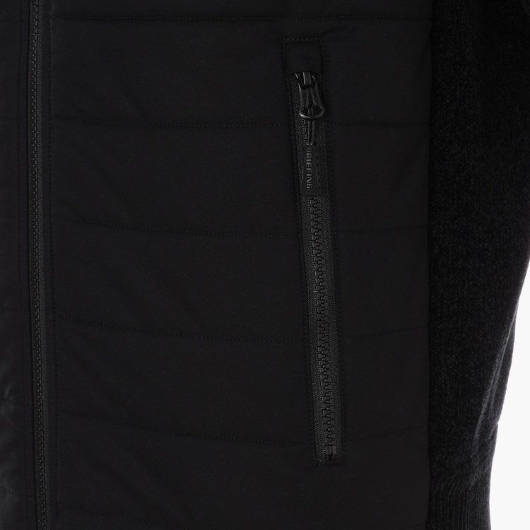 MEN'S WINDBLOCK MOLE YARN KNIT BLOUSON | ブルゾン | ブラック | メンズ | ゴルフウェア