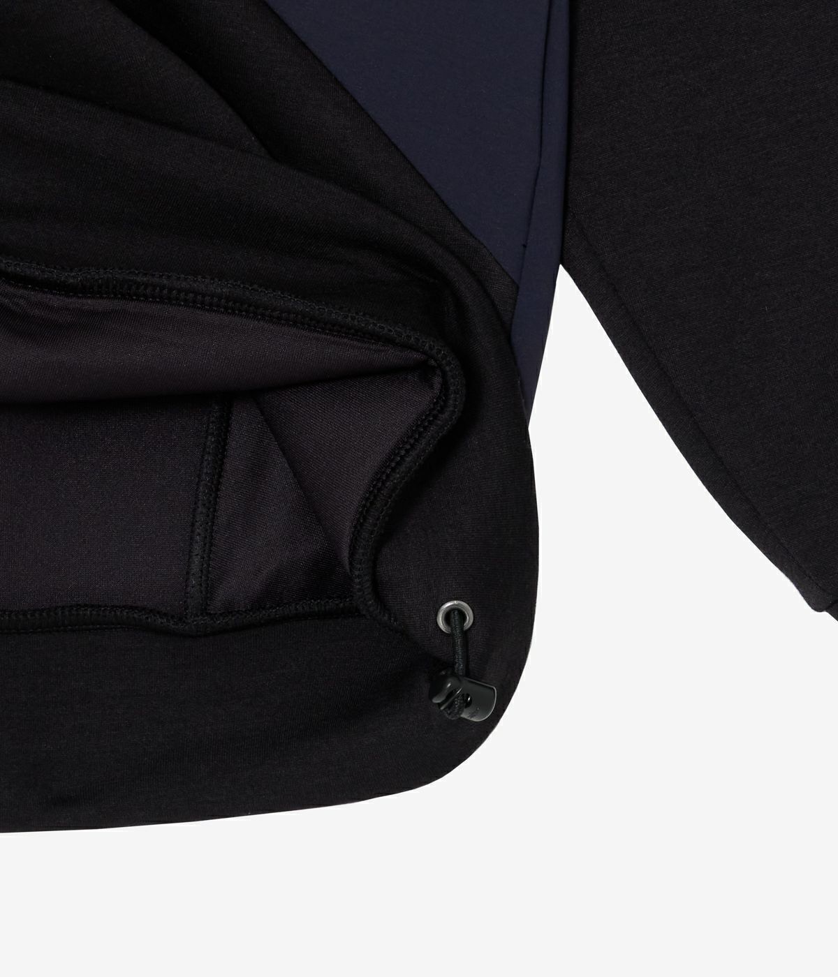 CARDBOARD MATERIAL HOODIE | パーカー | ブラック×ダークネイビー | ユニセックス | ゴルフウェア