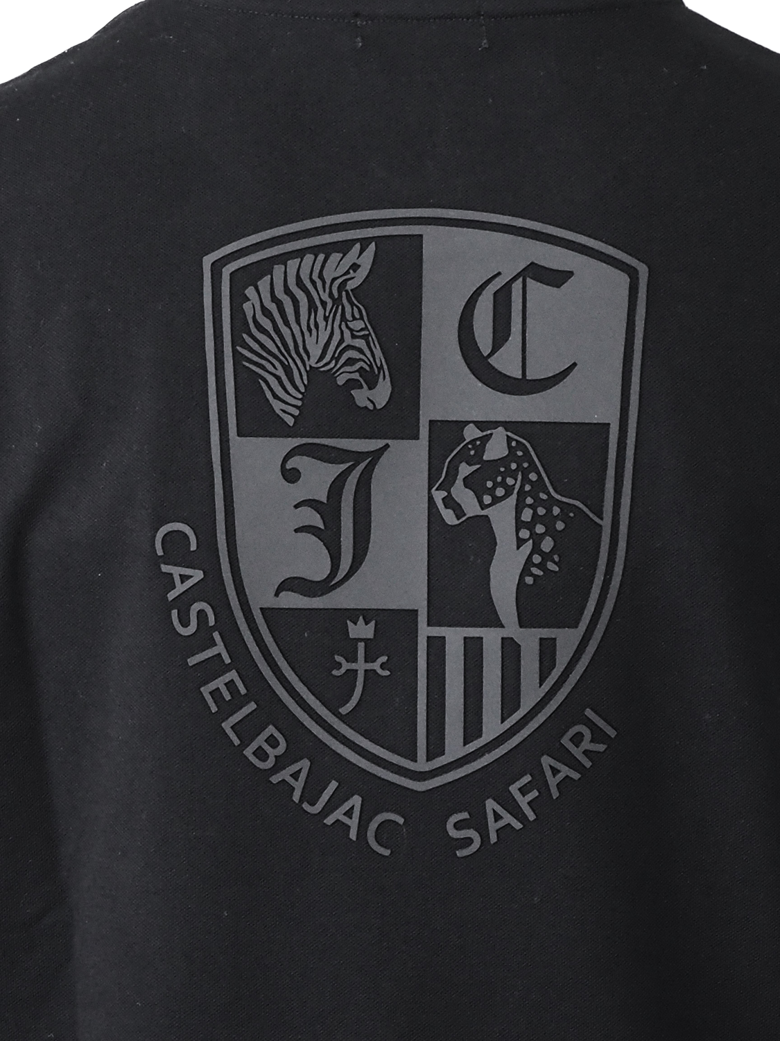 綿ポリストレッチ鹿の子Tシャツ | Tシャツ | ブラック | メンズ