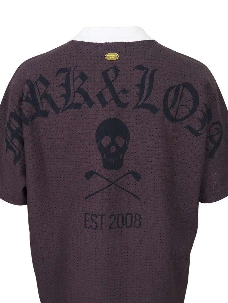 Dominant Mesh Mock Knit | MEN | Tシャツ | D.ブラウン | メンズ | ゴルフウェア