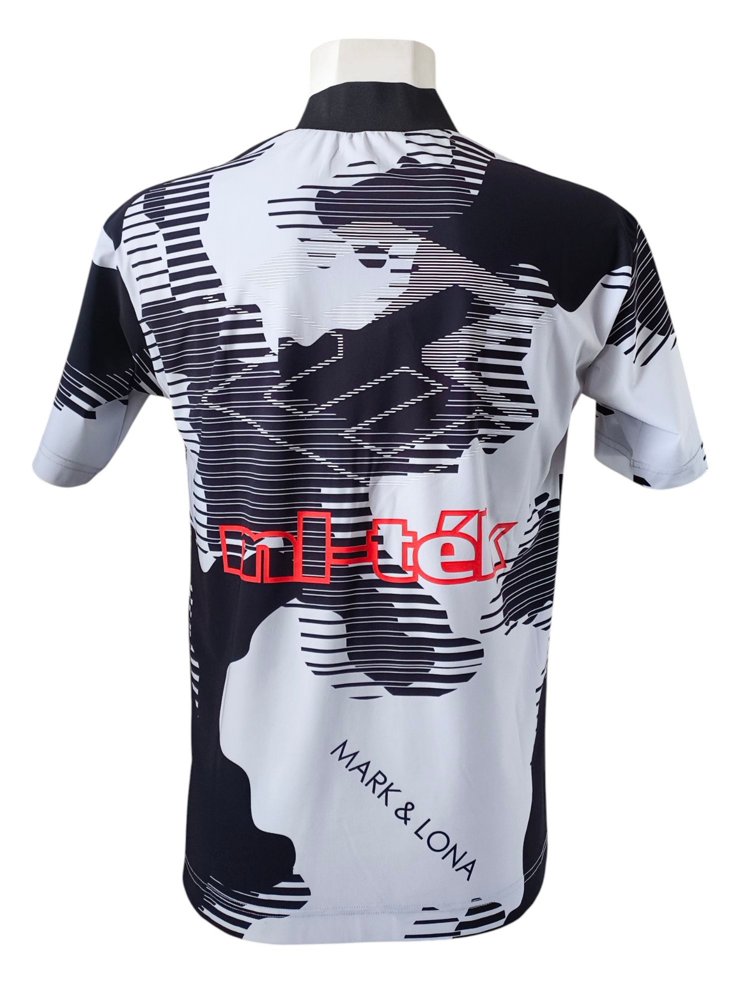 Flow Camo Mock Neck Tee | モックネックシャツ | グレー | メンズ | ゴルフ