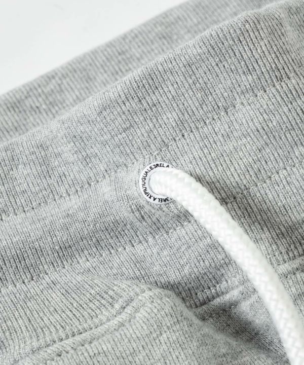 ビッグファスナー刺繍ロゴロングパンツ | トップグレー | メンズ