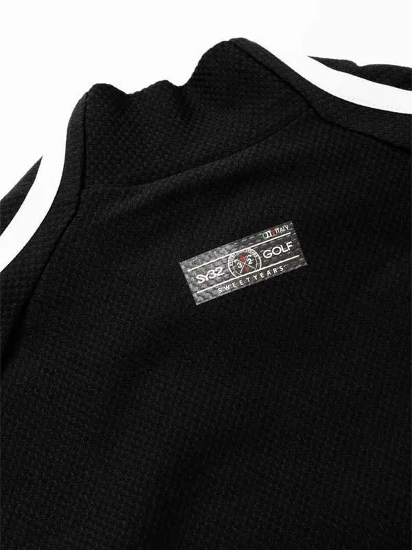 BLOCK JQ TRICOT L/S MOCK | モックネックシャツ | ブラック | レディース | ゴルフウェア