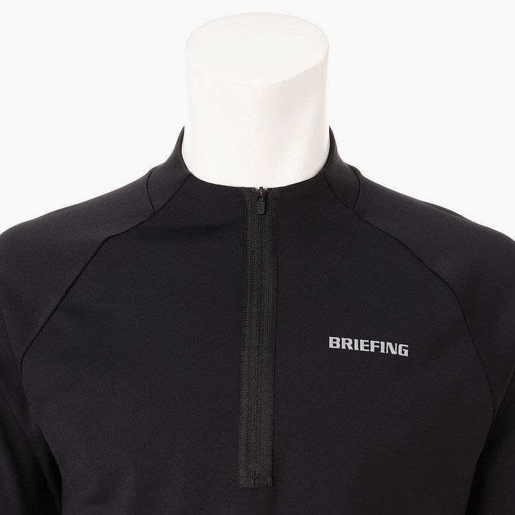 MEN’S TOUR LS HALFZIP | ハーフジップシャツ | ブラック | メンズ | ゴルフウェア