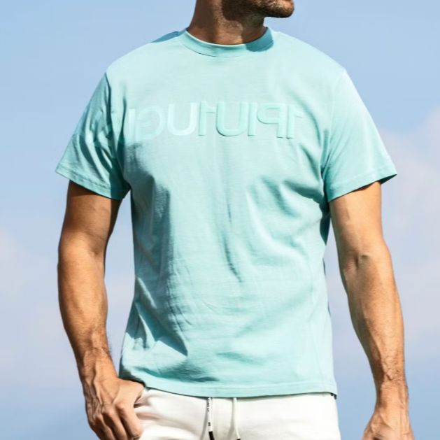 ビッグロゴインバーテッドTシャツ | Tシャツ | サックス | メンズ