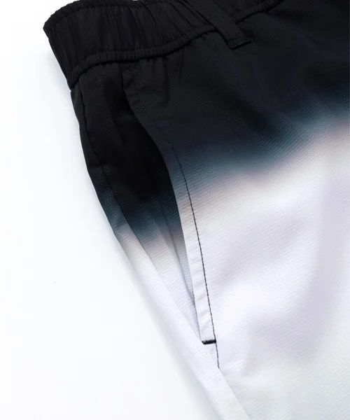 GRADATION DOUBLE WOVEN CLOTH PANTS | ショートパンツ | ブラック | メンズ | ゴルフウェア