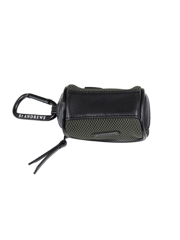 メッシュボンディングボールポーチ | カーキ | ユニセックス | ゴルフ