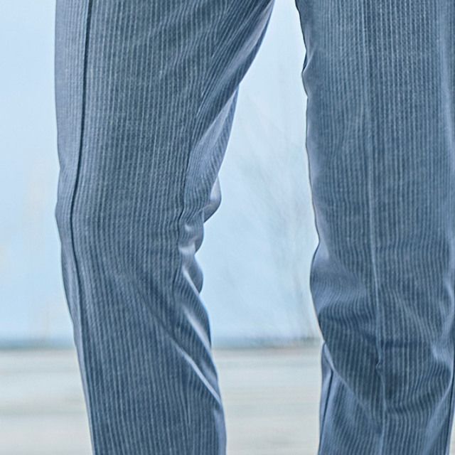 ジャージメッシュプリントパンツ |サックス | メンズ