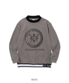 NEO-PRO POPCORN CROSS LOGO L/S SHIRTS | Tシャツ | ベージュ | メンズ | ゴルフウェア