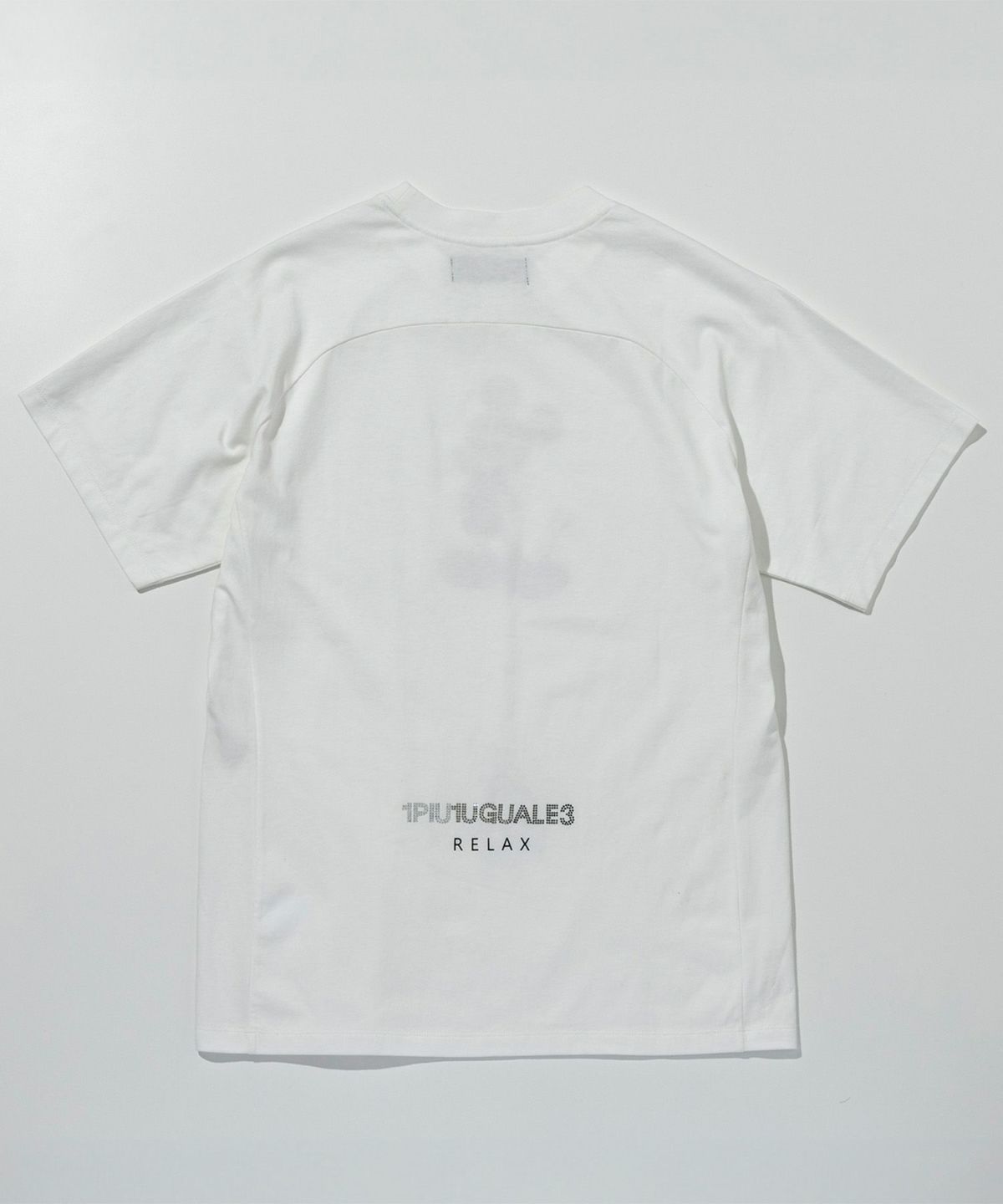 【ミッキーマウス】グラデーションラインストーン半袖Tシャツ  | Tシャツ | ホワイト | メンズ |