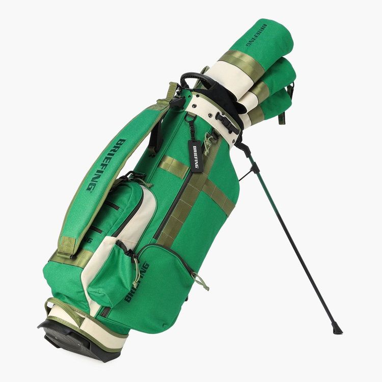 CR-8 #02 | キャディバッグ | グリーン×アイボリー | ユニセックス | ゴルフ