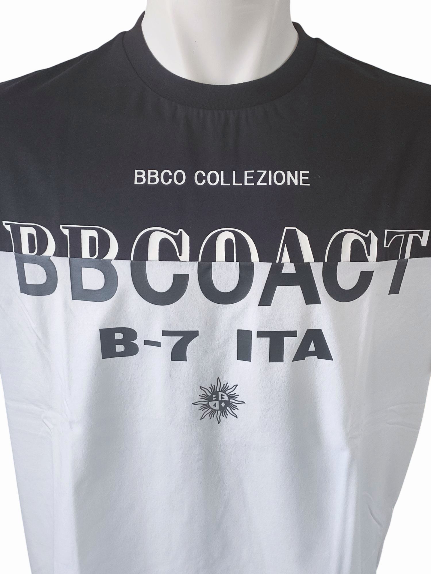 モダンコンフォートTシャツ | ブラック×ホワイト | メンズ