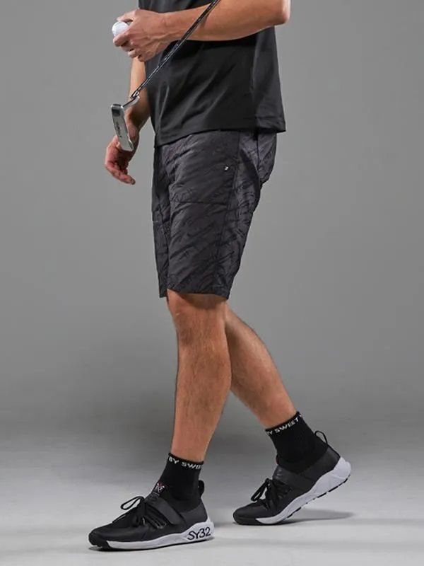 SYG ORIGINAL JQ WOVEN SHORTS | ショートパンツ | ブラック | メンズ | ゴルフウェア