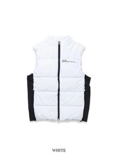 STRETCH KNIT LAMI VEST | ベスト | ホワイト | メンズ | ゴルフウェア