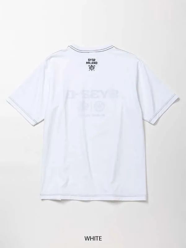 SY32-G MOCK TEE | モックネック Tシャツ | ホワイト | メンズ | ゴルフウェア