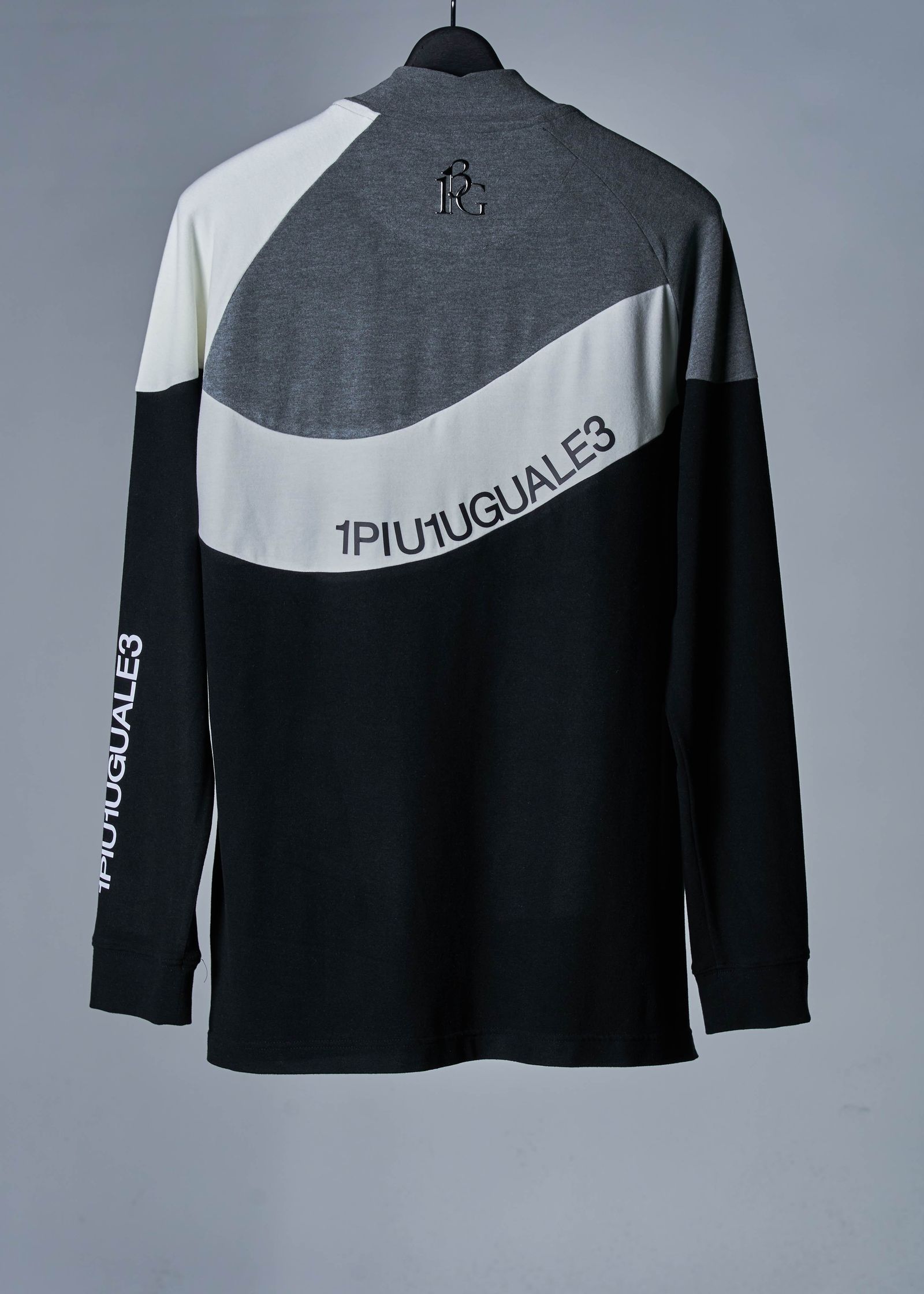 113 GOLF L/S MOCK NECK 113G GIANT LOGO | モックネック | メンズ | ブラック | ゴルフウェア