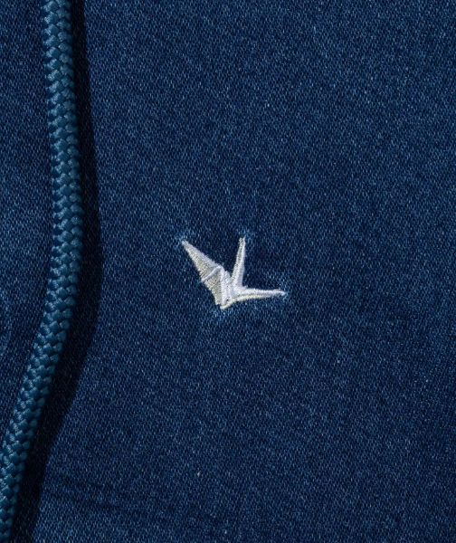 カモ柄ジョグデニムパーカー | パーカー | インディゴ | メンズ