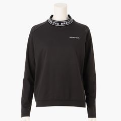 WOMEN’S NECK LOGO LS HIGHNECK（リラックスフィット） | Tシャツ | ブラック | レディース | ゴルフウェア
