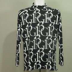 113 GOLF L/S MOCK NECK 113G GIANT LOGO | モックネック | ブラック | メンズ | ゴルフウェア