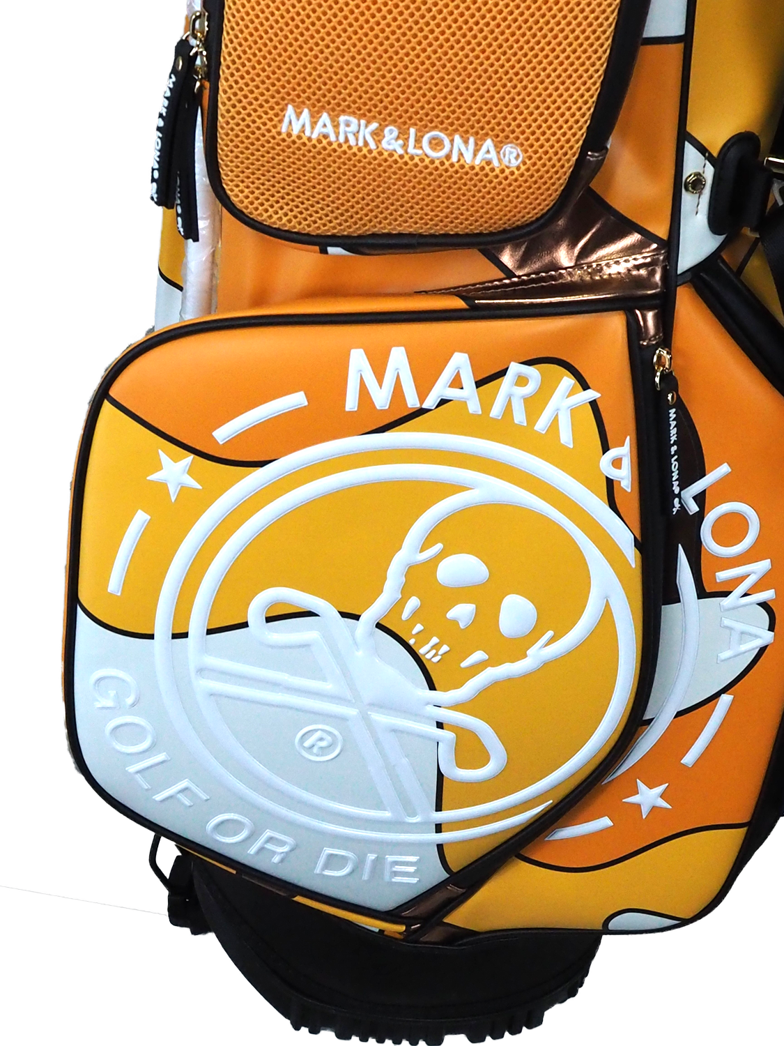 MARK&LONA - MILO Stand Golf Bag | キャディバッグ | オレンジ | ユニセックス | ゴルフ | VINCITORE  GOLF（ヴィンチトーレ ゴルフ）