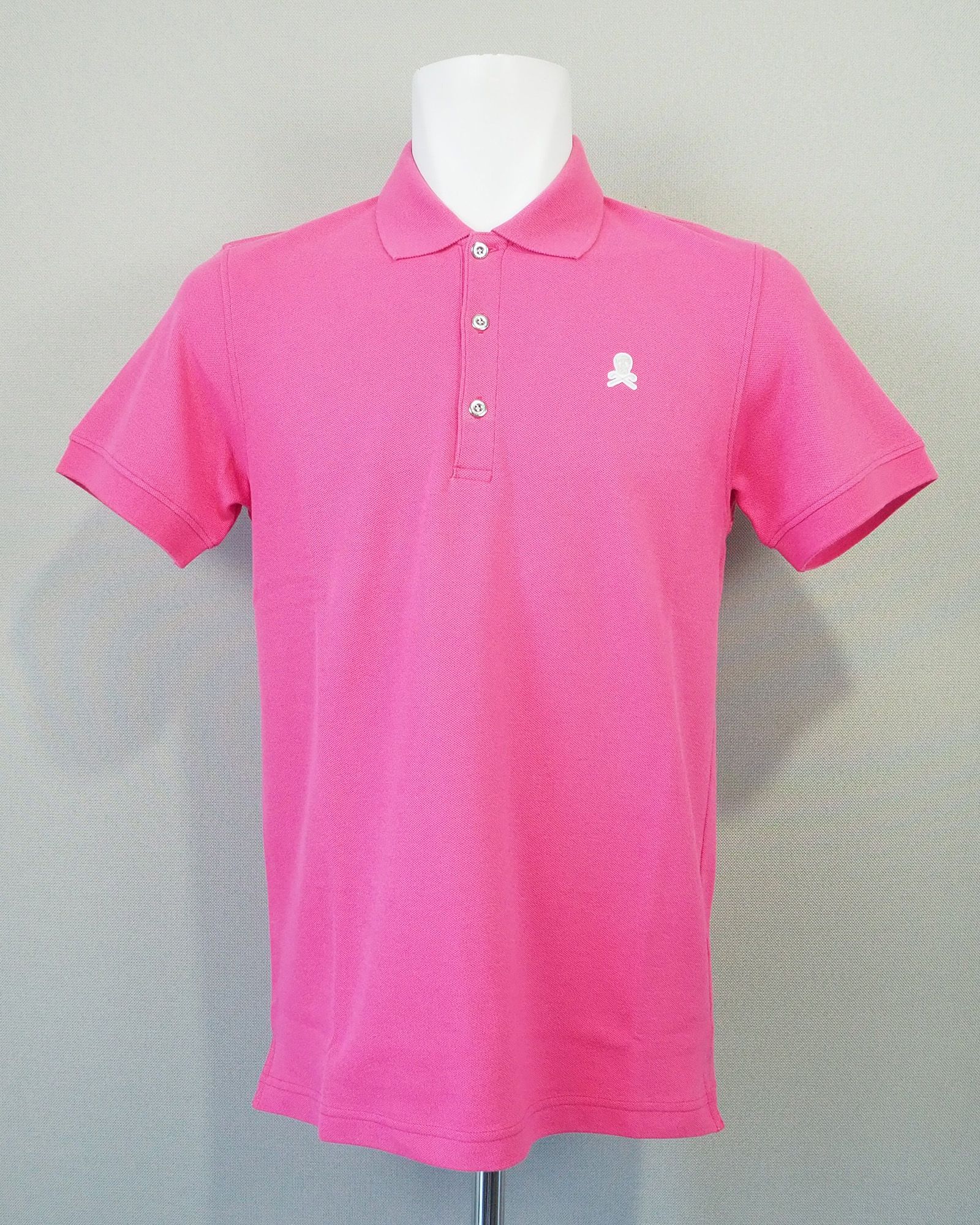 MARK&LONA Ace Polo アース ポロ メンズ ゴルフウェア PINK ピンク VINCITORE GOLF