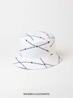GRAPHIC BUCKET HAT | ハット | ロンバスロゴ | ホワイト | ユニセックス