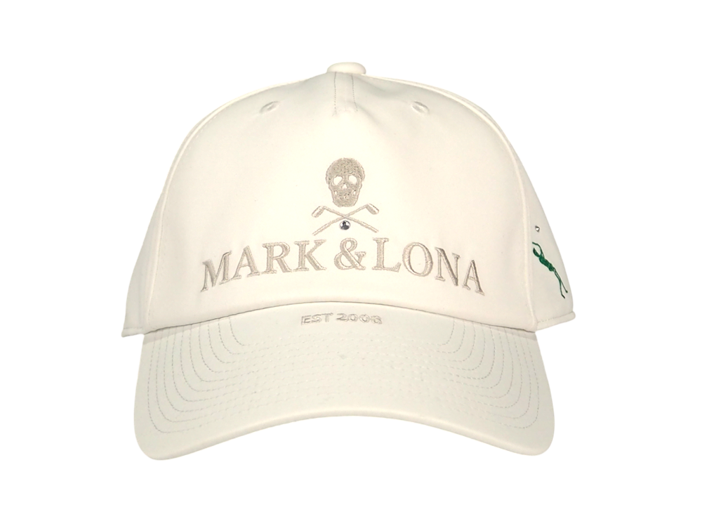 Iron Skull Crystal Accent Cap | キャップ | アイボリー | ユニセックス | ゴルフ