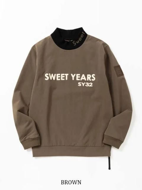 STORM BACK BOA FLEECE SHIRTS | モックネック | 長袖Tシャツ | ブラウン | メンズ | ゴルフウェア
