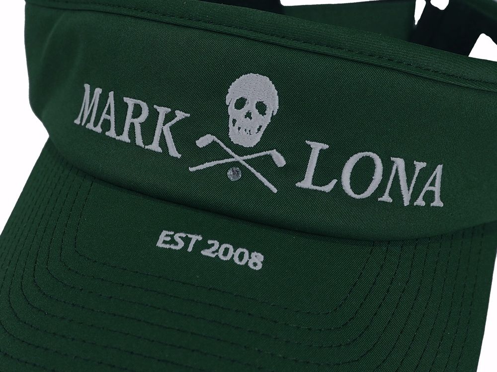 Iron Skull Crystal Accent Visor | サンバイザー | グリーン | ユニセックス | ゴルフ
