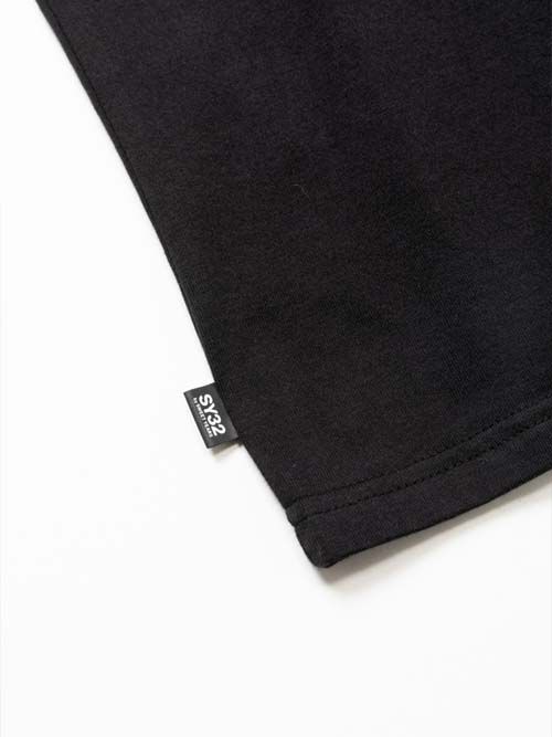 SANS SERIF LOGO L/S TEE | Tシャツ | ブラック×ホワイト | メンズ | ゴルフウェア