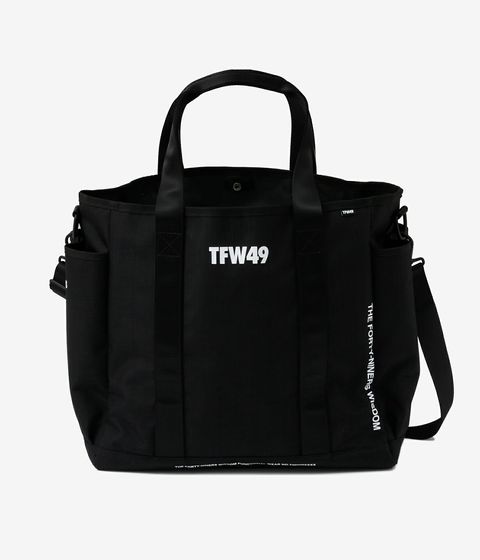 NYLON TOTE BAG | トートバッグ | ユニセックス | ブラック | ゴルフ