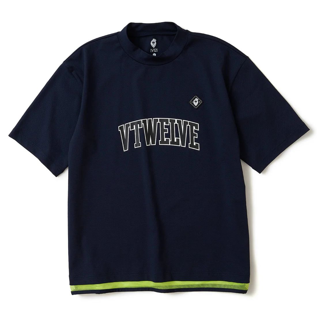 SNEAK MOCK | モックネックTシャツ | ネイビー | メンズ | ゴルフウェア