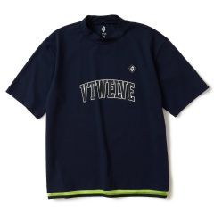 SNEAK MOCK | モックネックTシャツ | ネイビー | メンズ | ゴルフウェア