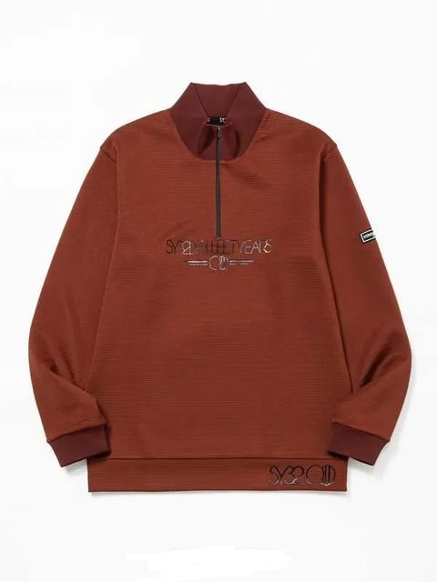 PIN BORDER NEO PLANE SWEAT | スウェット | バーガンディ | メンズ | ゴルフウェア