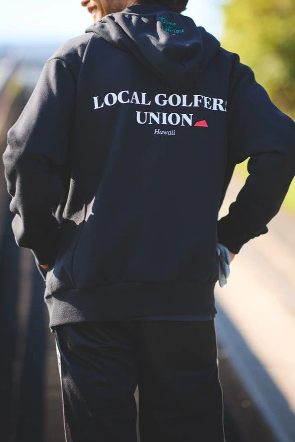 カラマジップフーディ（LOCAL GOLFERS UNION） | パーカー | ブラック | メンズ | ゴルフウェア