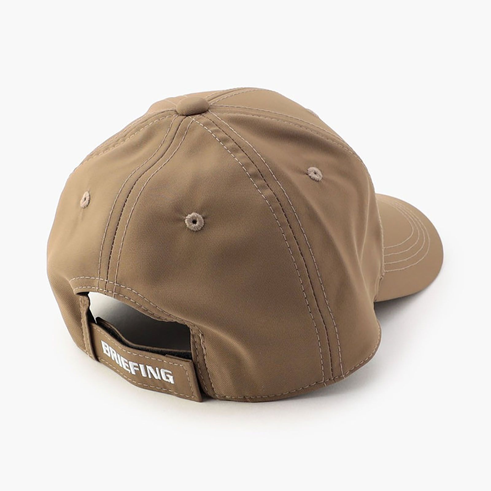 BRIEFING GOLF - MENS ROUND LOGO CAP | キャップ | ブラウン