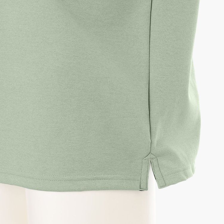 CR MEN’S BOTANICAL LOGO HIGHNECK （リラックスフィット） | ハイネックシャツ | セージグリーン | メンズ | ゴルフウェア