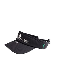 Iron Skull Crystal Accent Visor | サンバイザー | ブラック | ユニセックス | ゴルフ