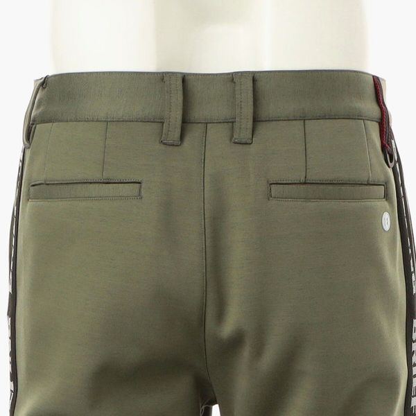 MENS WARM SIDE LOGO LINE SLIM PANTS | ロングパンツ | アーミーグリーン | メンズ | ゴルフウェア