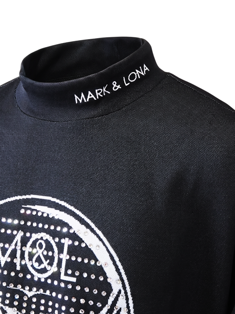 Love of God Spectrum Performance Mock | Tシャツ | ブラック | メンズ | ゴルフウェア