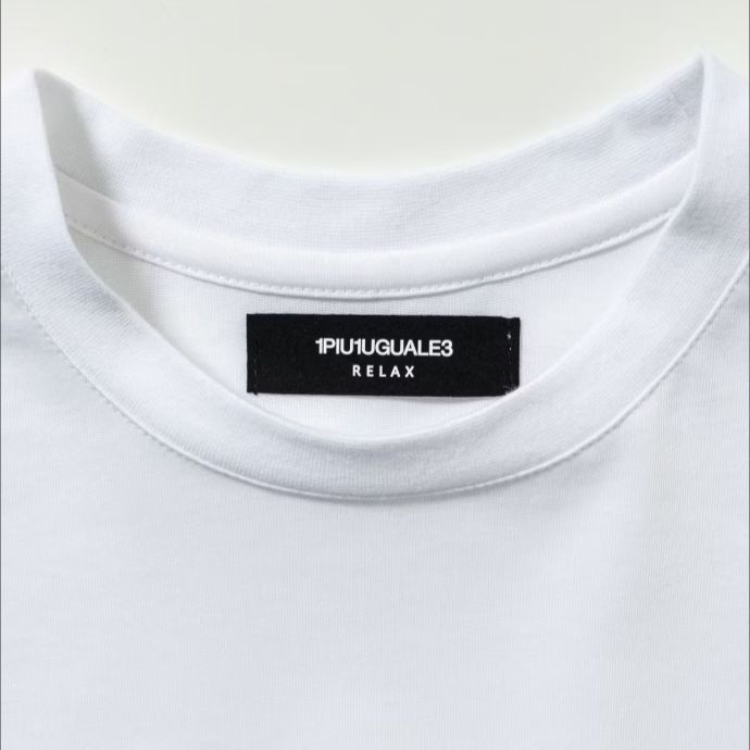 バーチカルエンブロイディー半袖Tシャツ | Tシャツ | ホワイト | メンズ