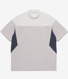 WIDE SHORT SLEEVE MOCKNECK | モックネック | ベージュ | メンズ | ゴルフウェア