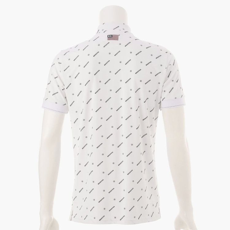 MENS MONOGRAM HIGH NECK | ハイネックTシャツ | ホワイト | メンズ | ゴルフウェア