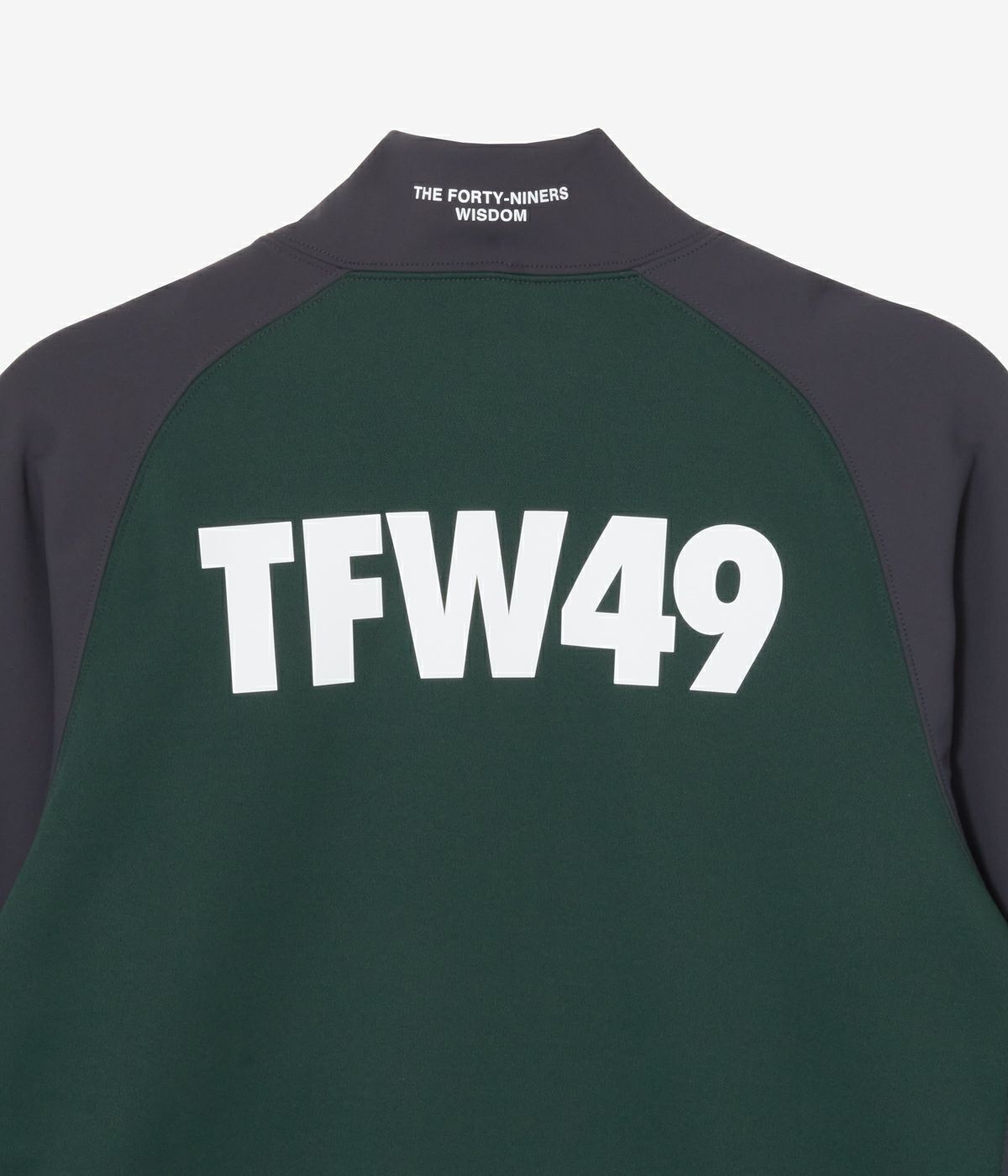 WARM MOCKNECK L/S T | モックネックシャツ | チャコール×グリーン | メンズ | ゴルフウェア