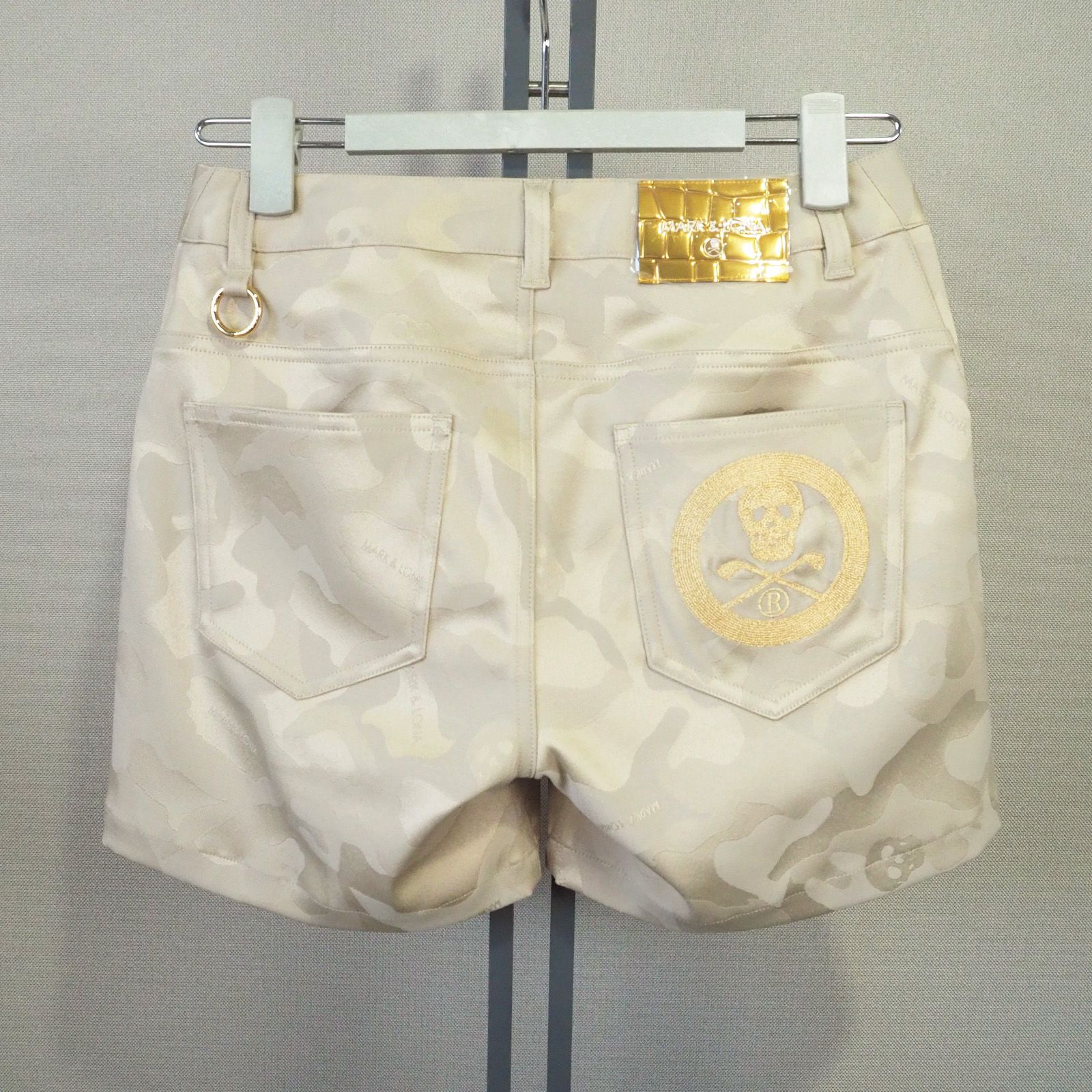 Gauge Roll Up Shorts | ゲージ ロールアップ ショーツ | レディース ゴルフウェア | BEIGE ベージュ