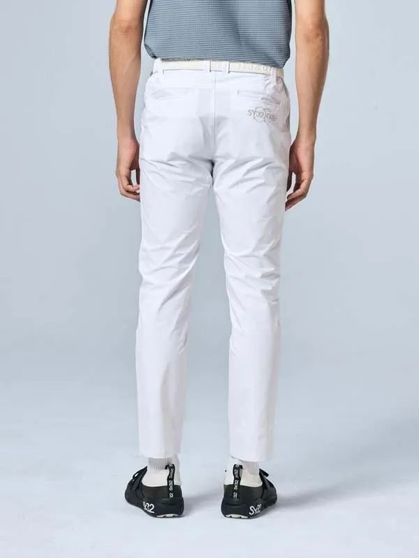 DOUBLE CLOTH LONG PANTS | ロングパンツ | ホワイト | メンズ | ゴルフウェア