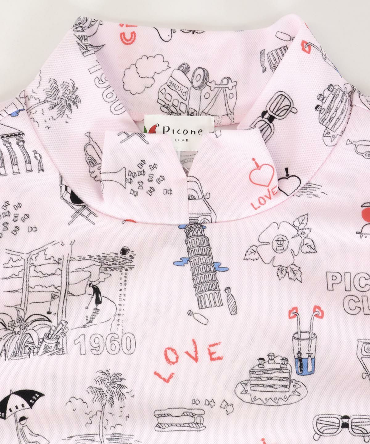UV速乾ハイネックプルオーバー | Tシャツ | ホワイト | レディース | ゴルフウェア